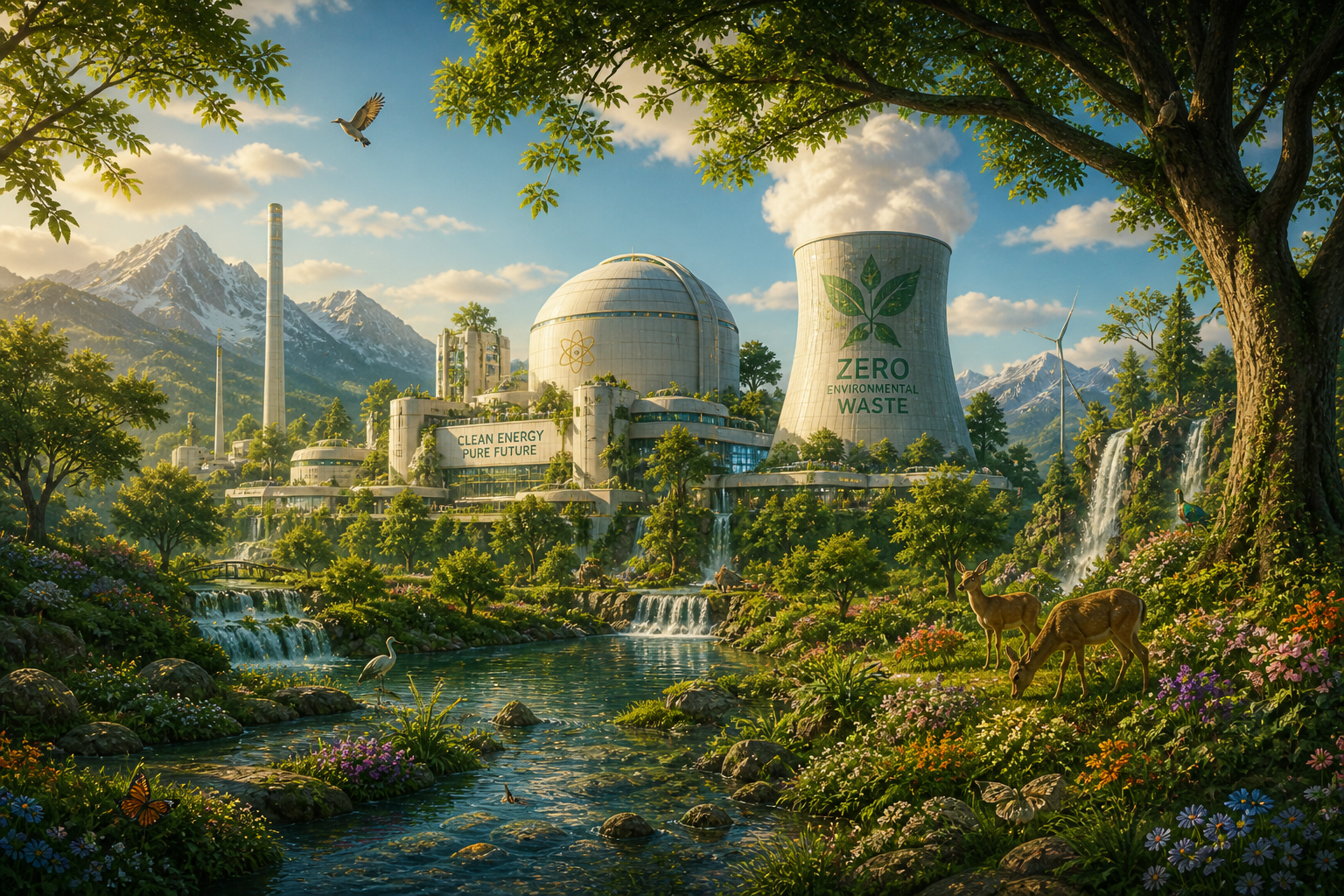 Clean nuclear reactor advanced design