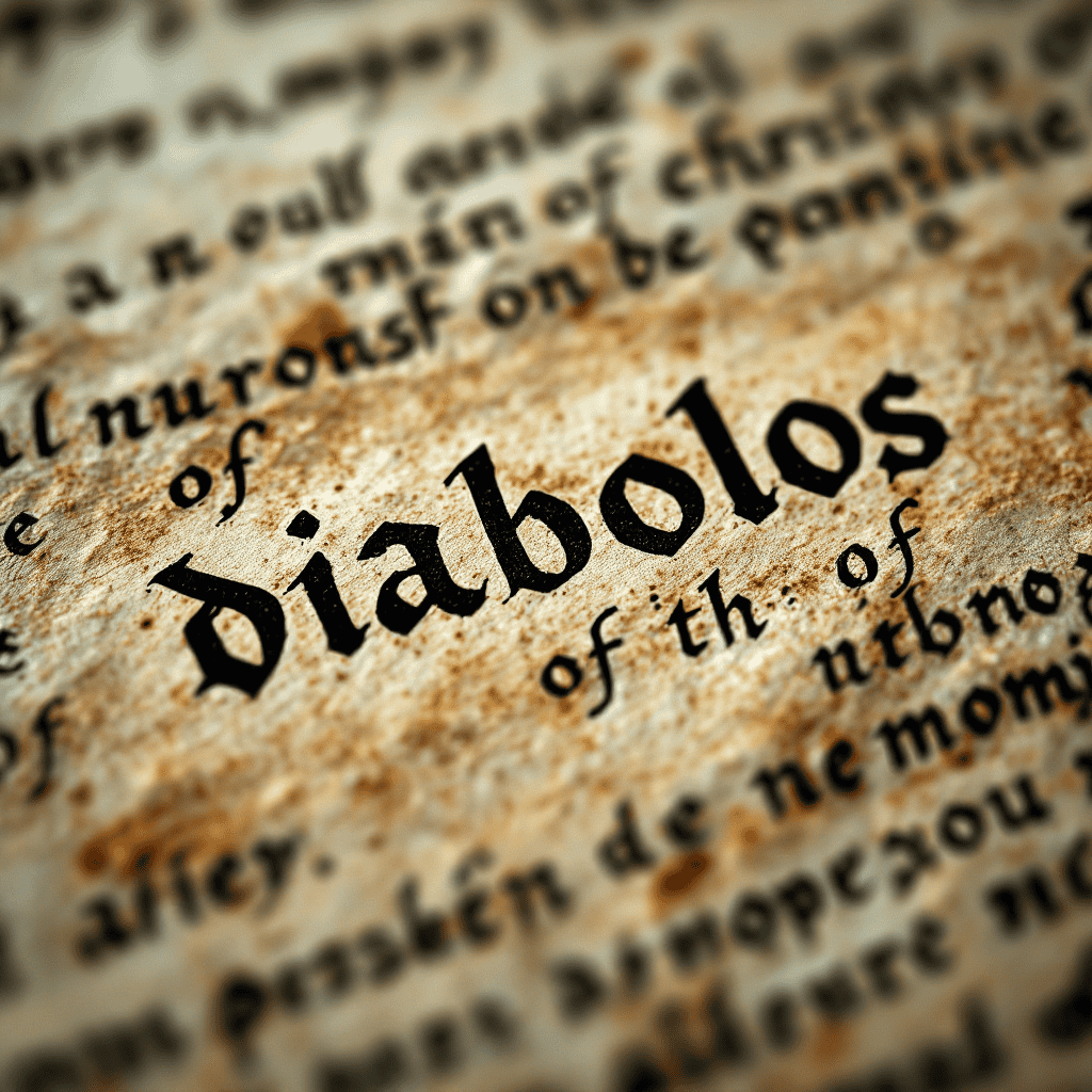 meaning of the word devil origin